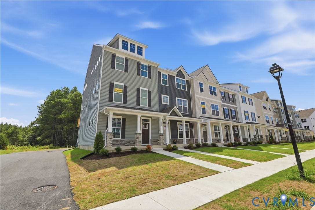 2419 Flora Boulevard, Townes At Arcadia, Henrico, VA 23231 This photo shows a similar floorplan and quality level to Eastwood Homes. Actual design selections and layout may vary.