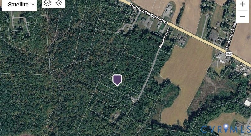 Property photo for 00 Moonglow Lane, Heathsville, VA