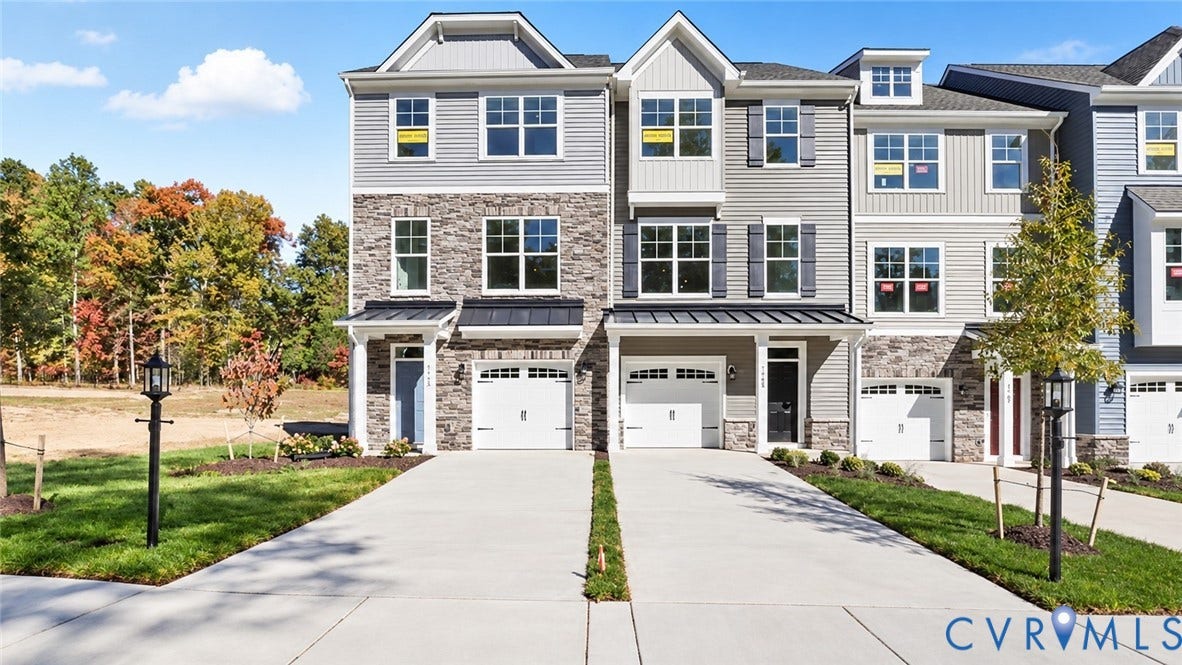 2417 Flora Boulevard, Townes At Arcadia, Henrico, VA 23231 This photo shows a similar floorplan and quality level to Eastwood Homes. Actual design selections and layout may vary.