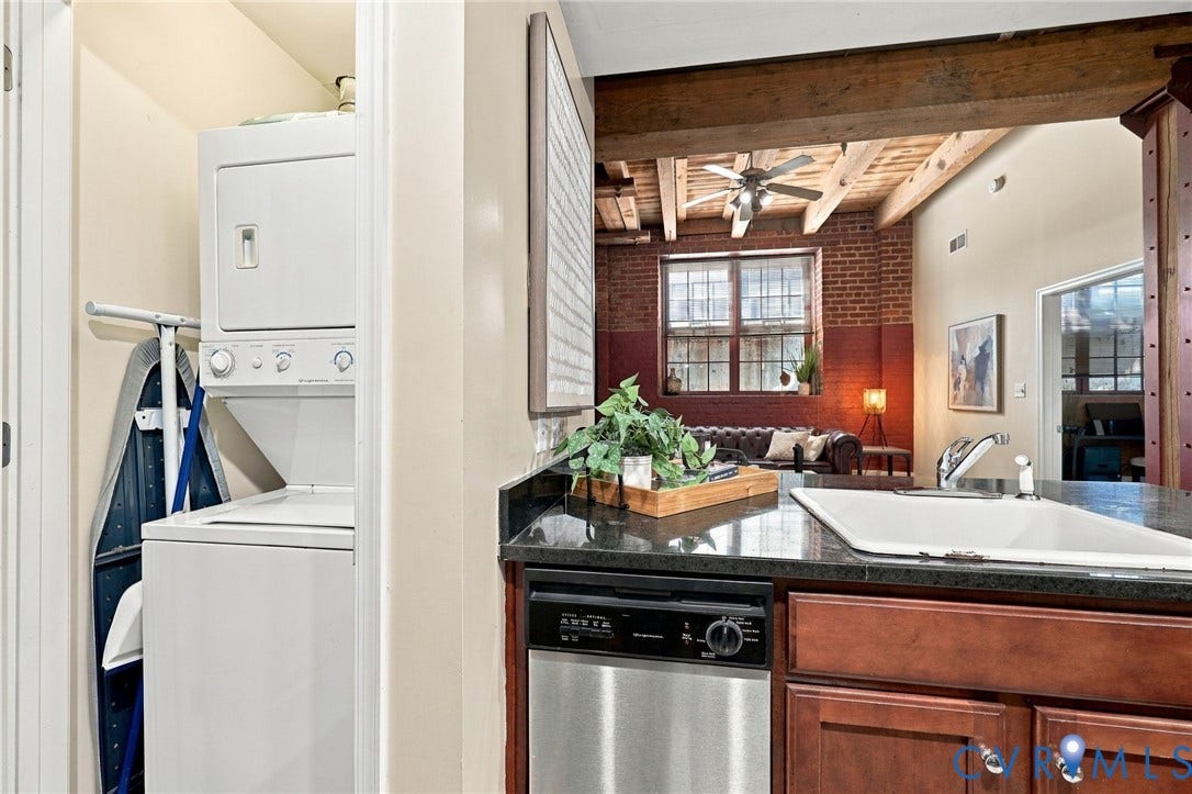 815 Porter Street, #U106, Manchester, Richmond, VA 23224 In-unit laundry