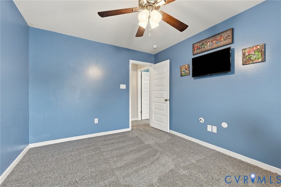 Another view of Bedroom 3.