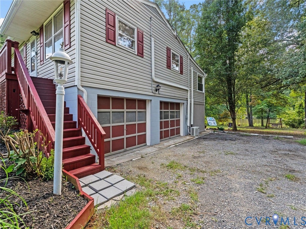 2135 Lakeview Drive, Lake Shawnee, Powhatan, VA 23139 2-car garage entrance