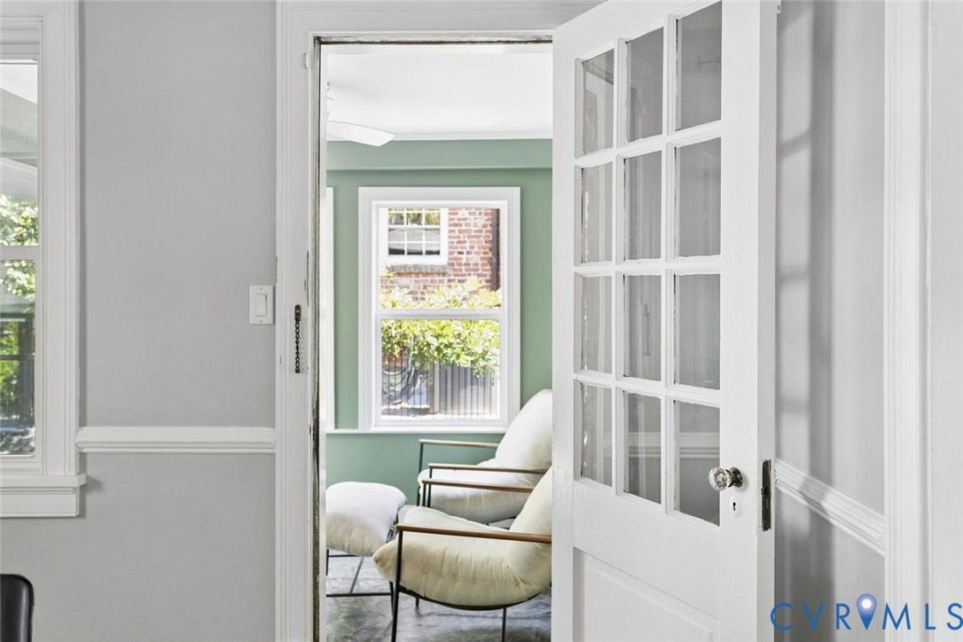 5113 King William Road, Westover Hills, Richmond, VA 23225 Interior French door with glass panels