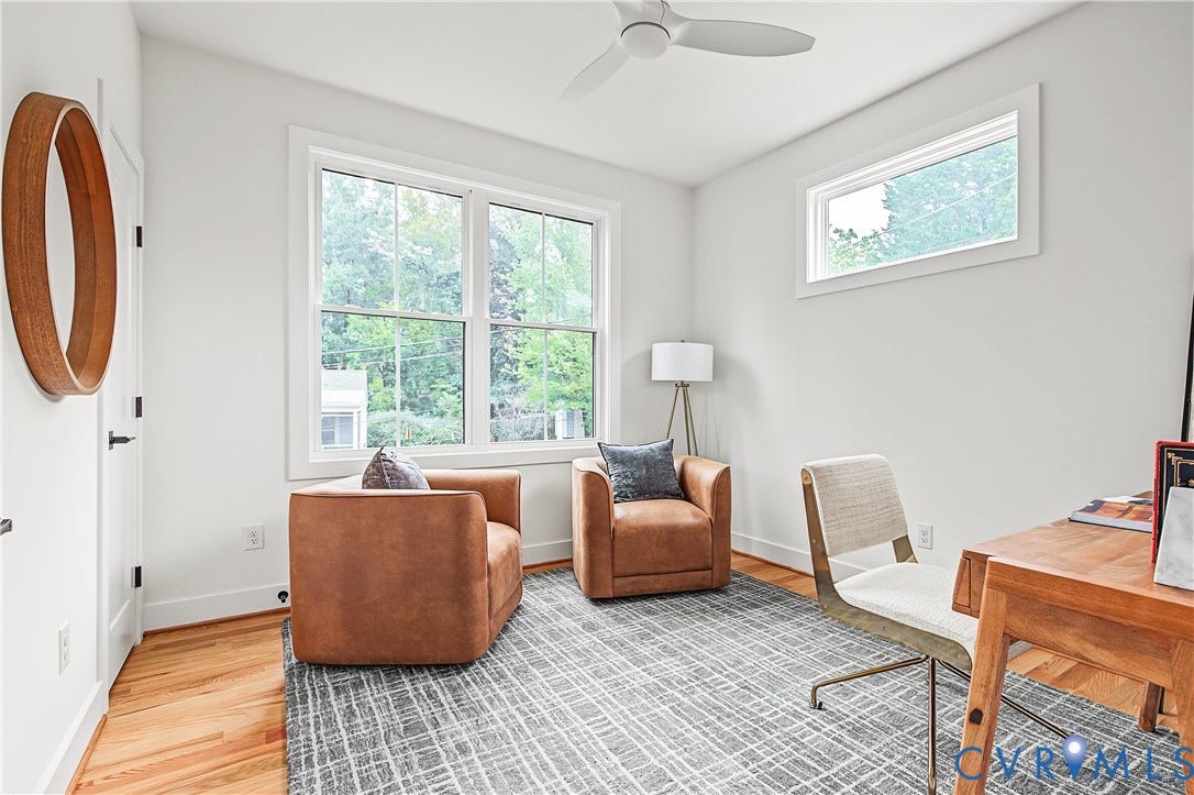 Staged mirror image floorplan by same builder