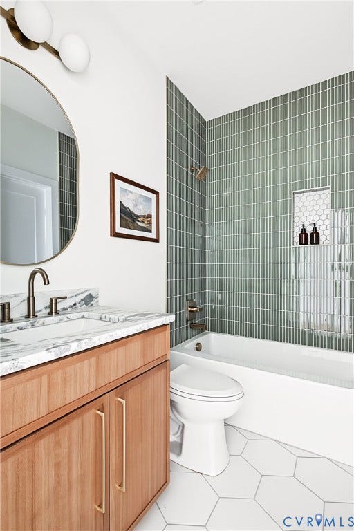 Staged mirror image floorplan by same builder