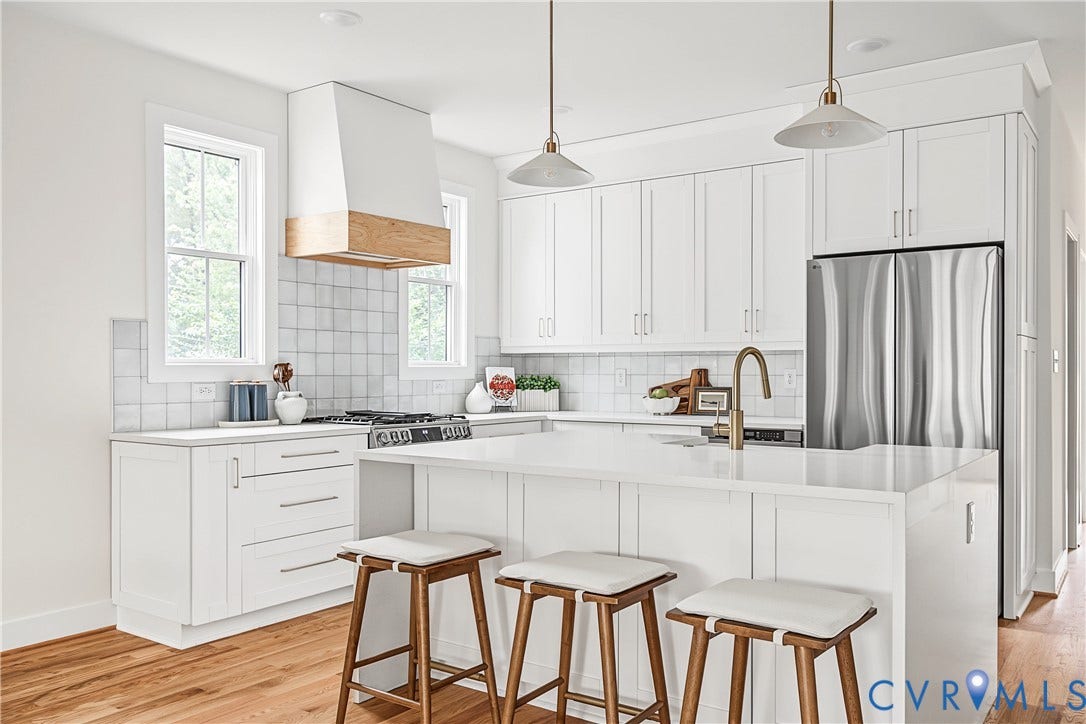 Staged mirror image floorplan by same builder
