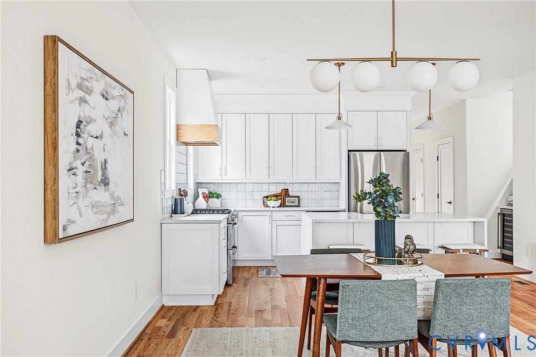 Staged mirror image floorplan by same builder