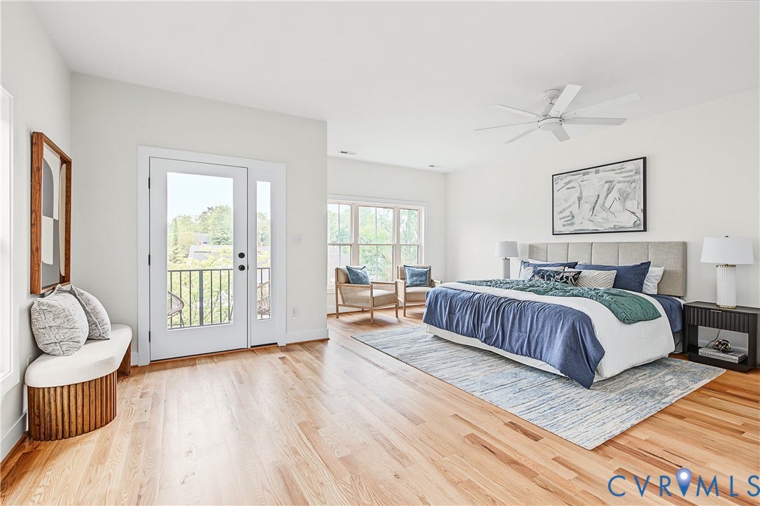 Staged mirror image floorplan by same builder