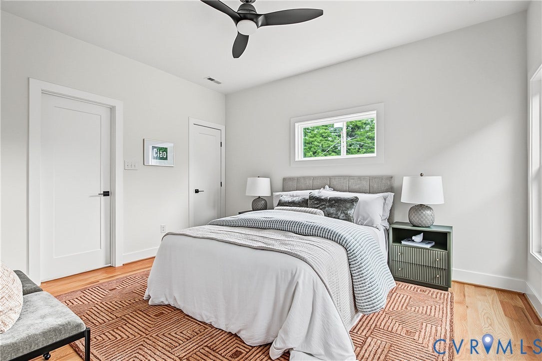 Staged mirror image floorplan by same builder