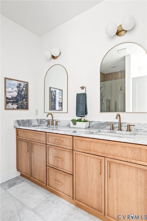 Staged mirror image floorplan by same builder