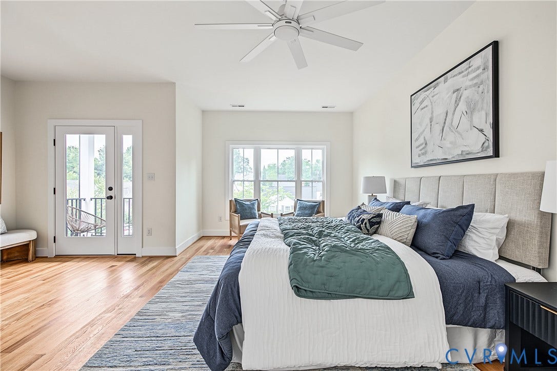 Staged mirror image floorplan by same builder