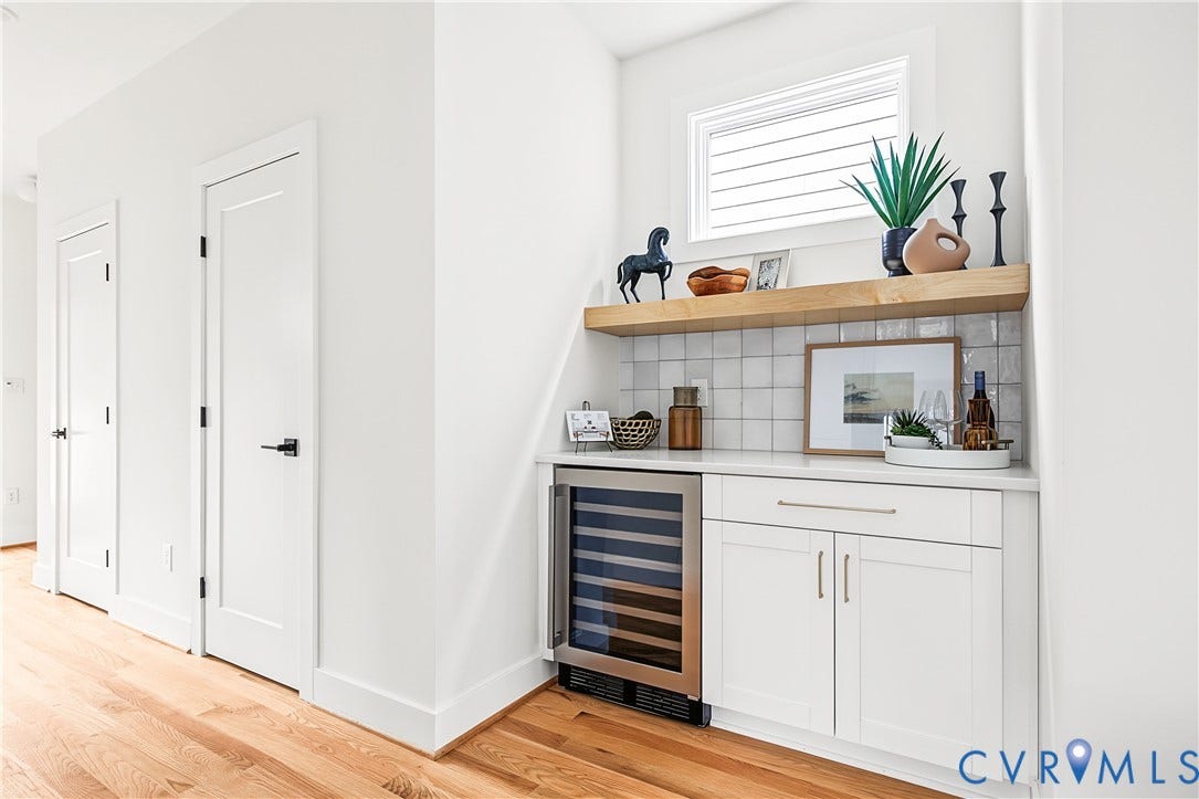 Staged mirror image floorplan by same builder