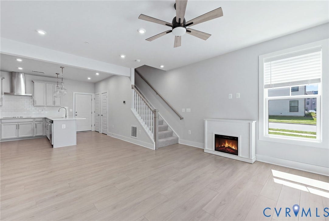 591 Weaver Brook Walk, #A, Henrico, VA 23233 Open Floor Plan