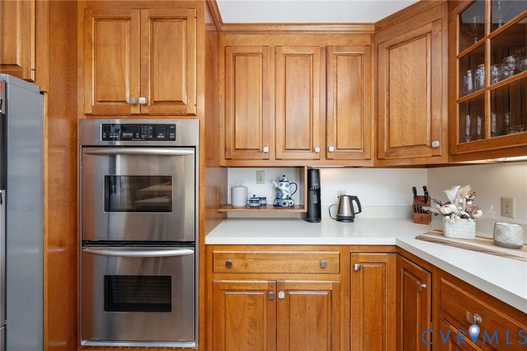 Stainless steel double wall ovens