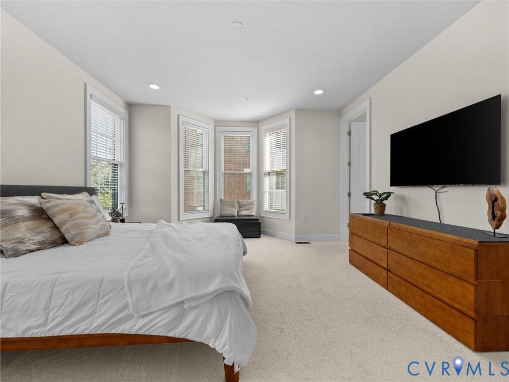 366 Souldren Walk, #A, Short Pump, Henrico, VA 23233 Plush carpeting, recessed lighting, and a bay window with a built-in window seat
