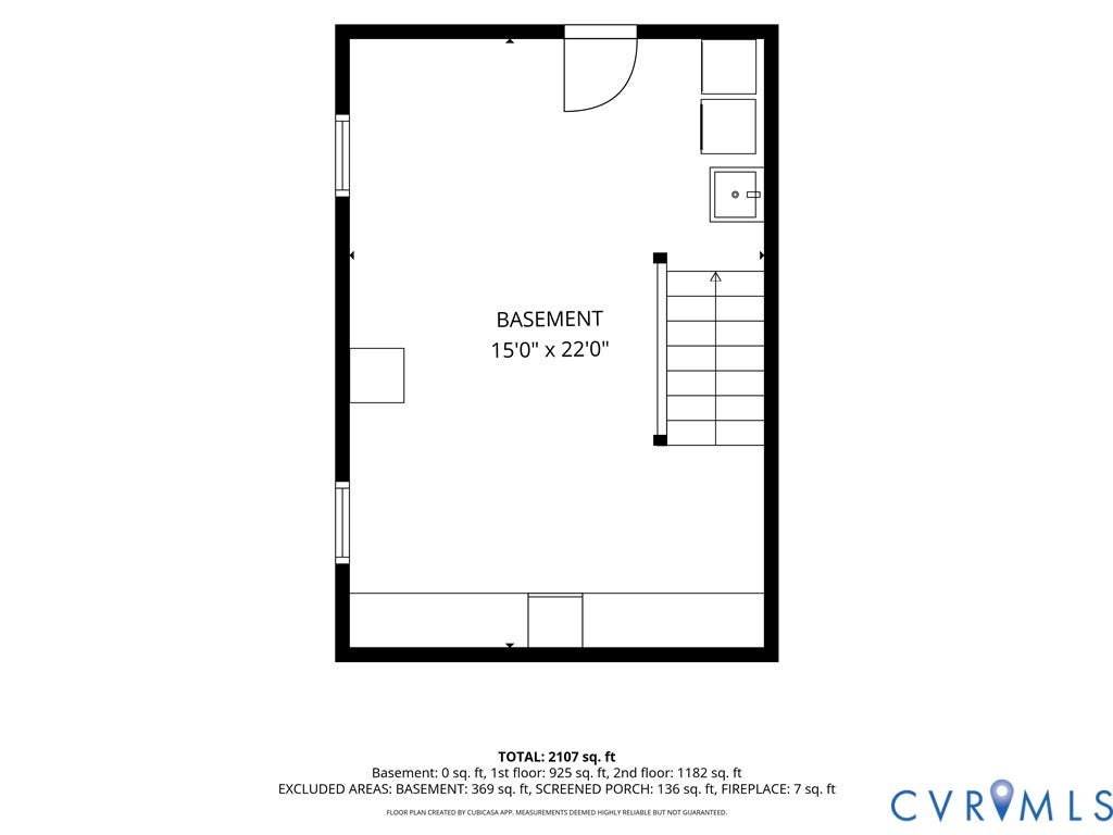 4015 Mount Vernon Street, Bellevue, Richmond, VA 23227 Floor plan