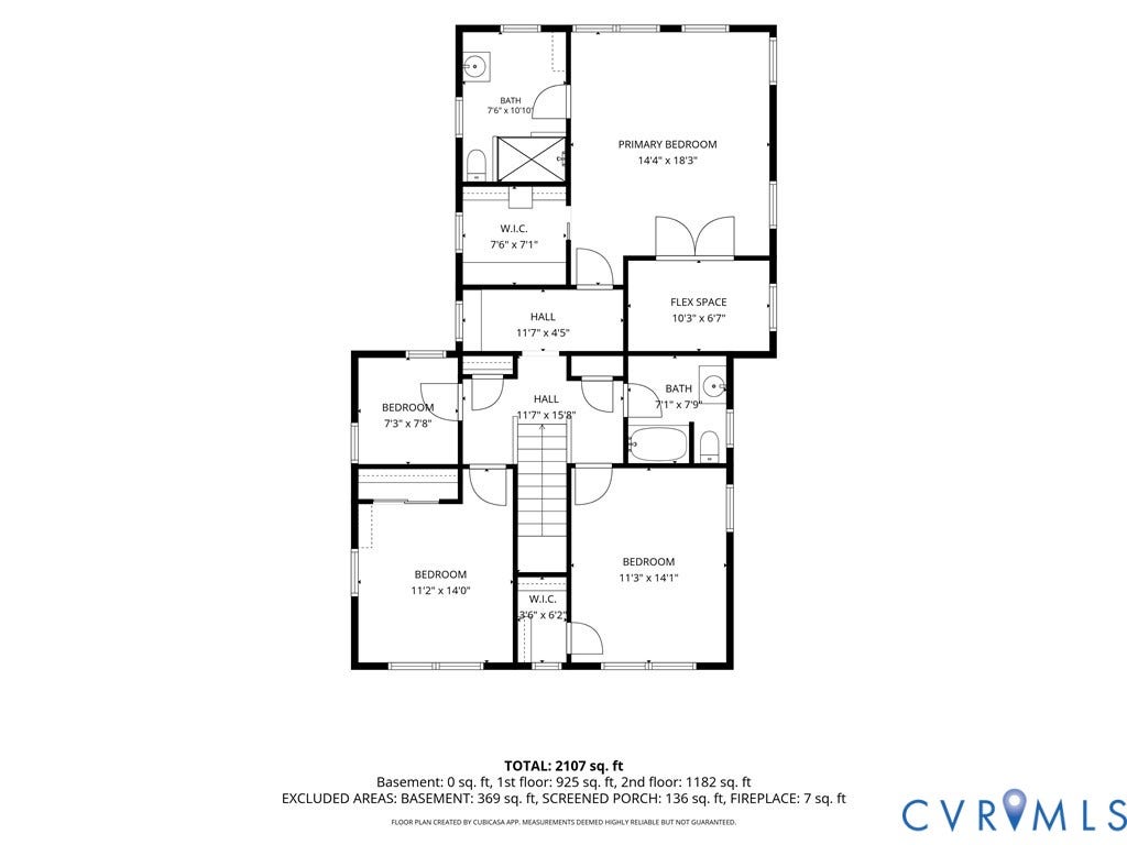 4015 Mount Vernon Street, Bellevue, Richmond, VA 23227 Floor plan