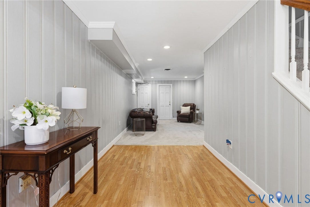 2925 Kenmore Road, Oxford, Richmond, VA 23225 Entrance to Rec Room from Driveway Door