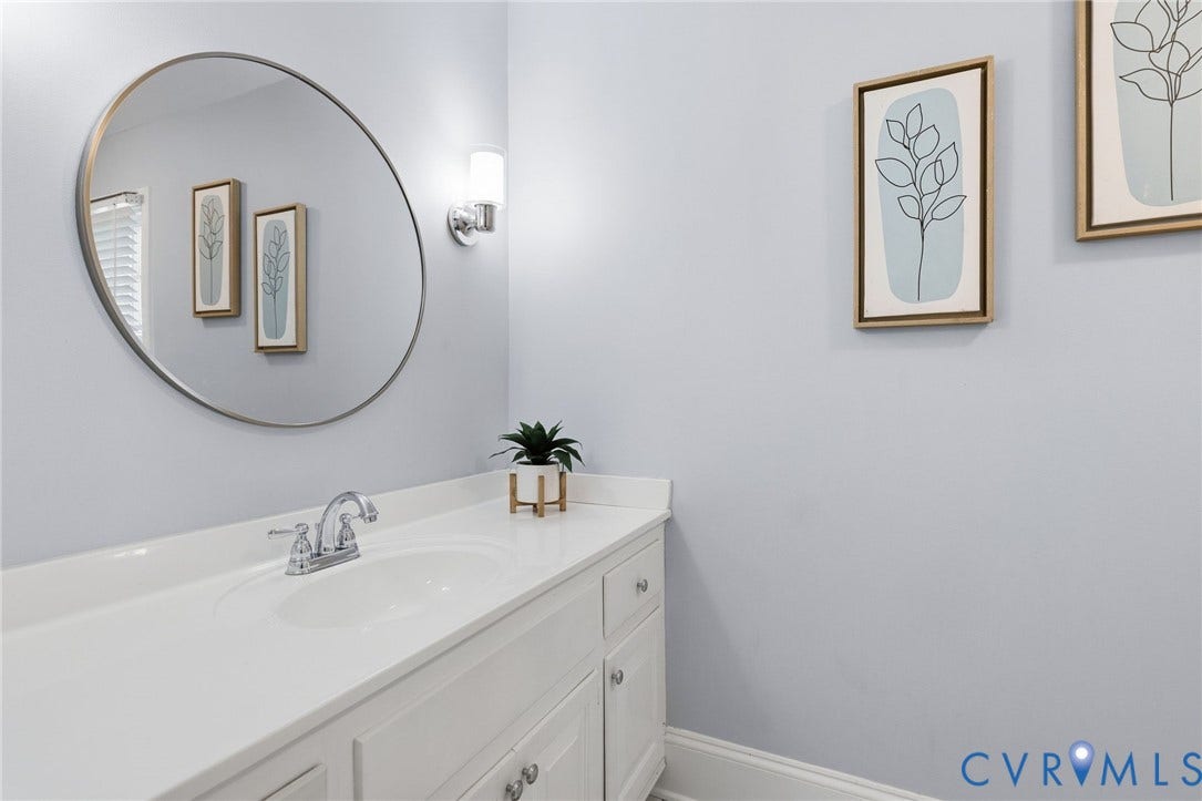 2925 Kenmore Road, Oxford, Richmond, VA 23225 Renovated Hall Bath
