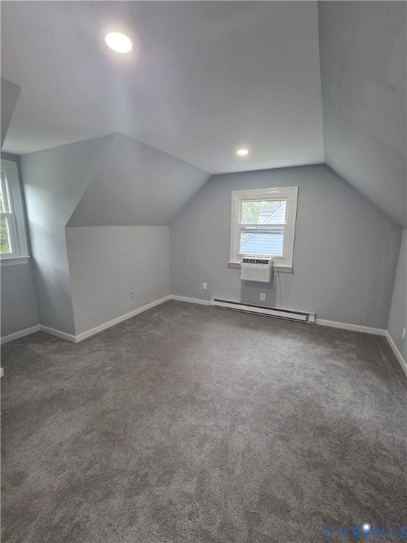 6004 Simplicity Court, Chesterfield, VA 23832 4th bedroom, 2nd floor. Carpeted room with sloped ceilings, recessed lighting, and white trim