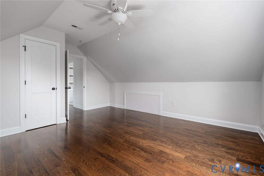 Large closets in 5th bedroom