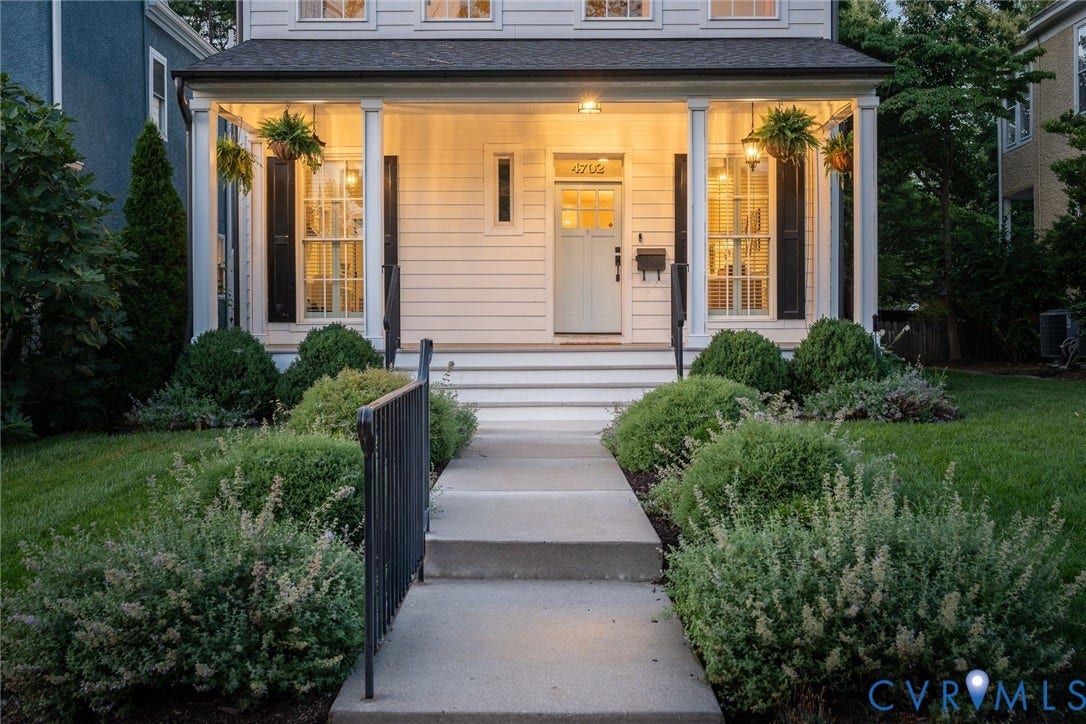Professionally landscaped property