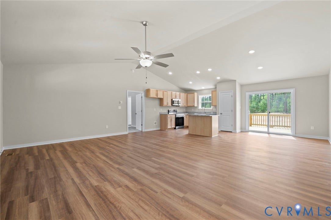 TBD Belsches Road, Bumpass, VA 23024 Open living/kitchen dining room