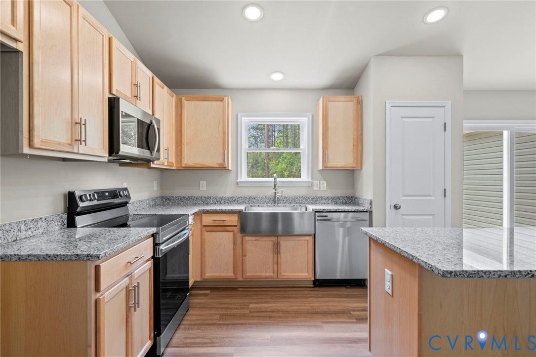 TBD Belsches Road, Bumpass, VA 23024 Island, SS dishwasher, range, microwave included