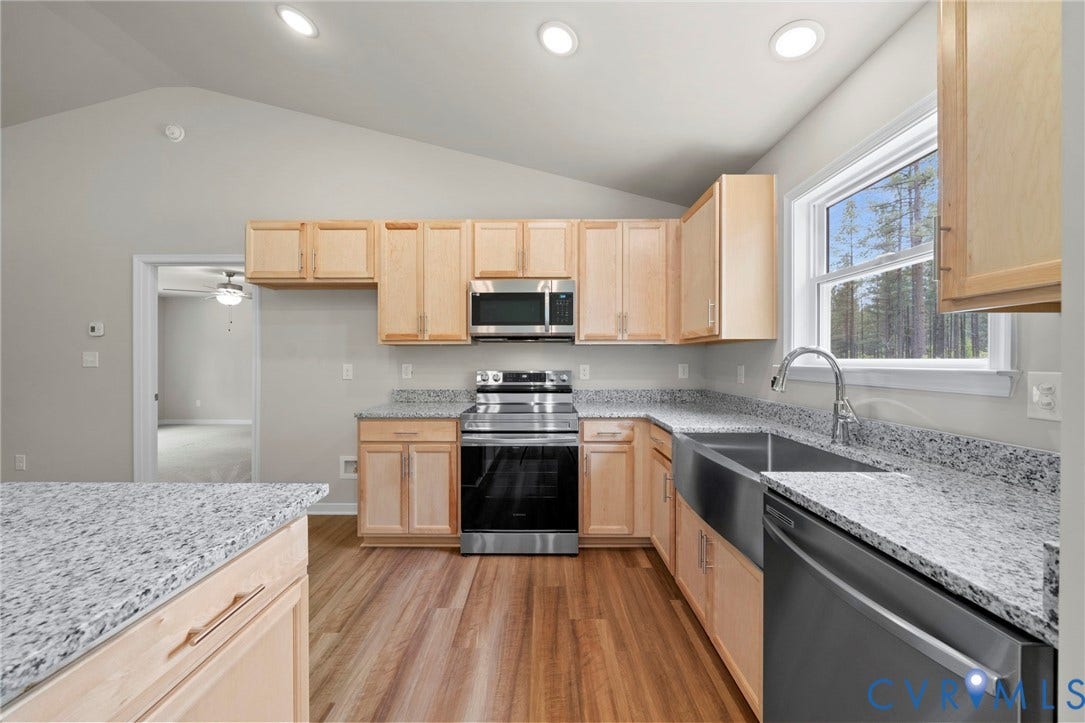 TBD Belsches Road, Bumpass, VA 23024 Island, SS dishwasher, range, microwave included