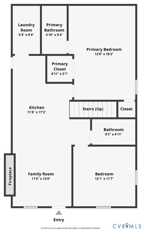 510 N Carolina Avenue, Petersburg, VA 23803 Floor plan 1st floor