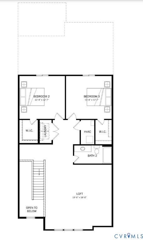 6800 Oasis Breeze Lane, Resere At Oasis, Midlothian, VA 23112 Second Floor