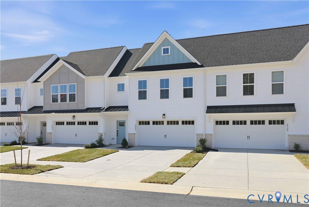 6800 Oasis Breeze Lane, Resere At Oasis, Midlothian, VA 23112 Front Exterior - Photo Represents the Actual Home