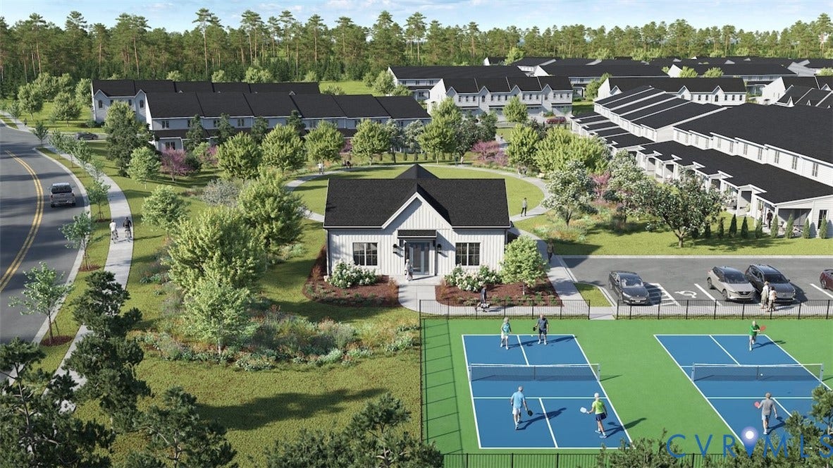 6800 Oasis Breeze Lane, Resere At Oasis, Midlothian, VA 23112 Future Clubhouse, pickleball courts, and more!
