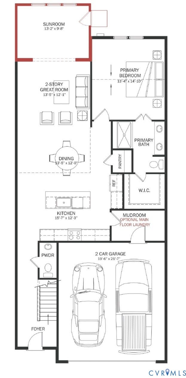 6612 Oasis Breeze Lane, Reserve At Oasis, Midlothian, VA 23112 First Floor
