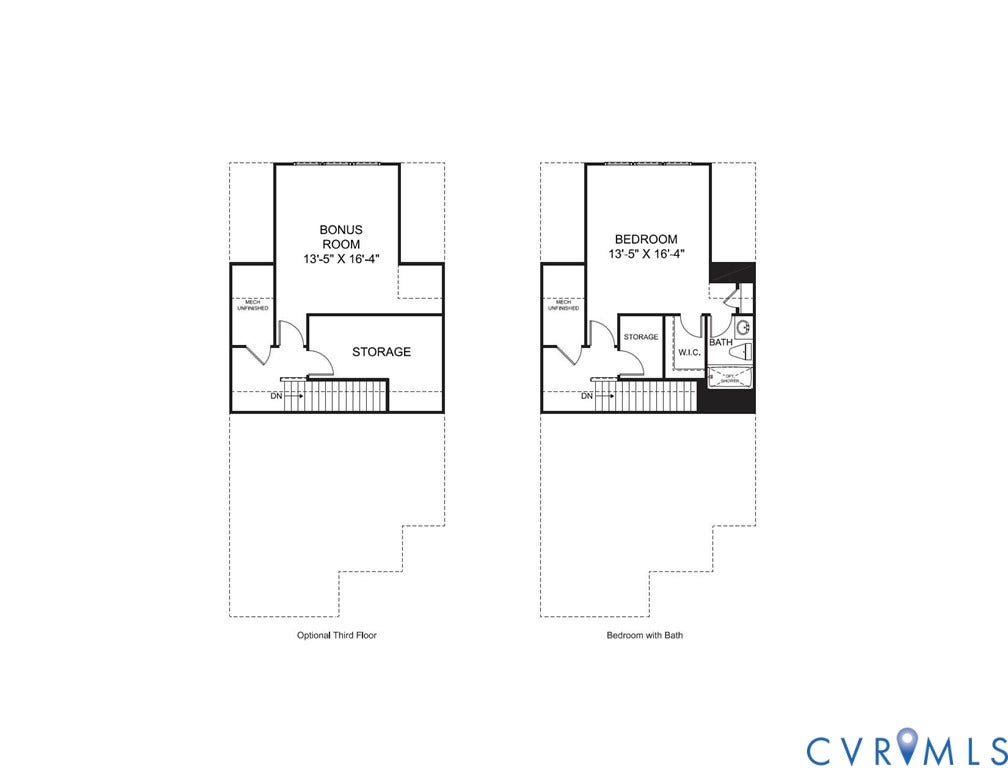 17307 Alana Drive, Moseley, VA 23120 Optional Third Floor