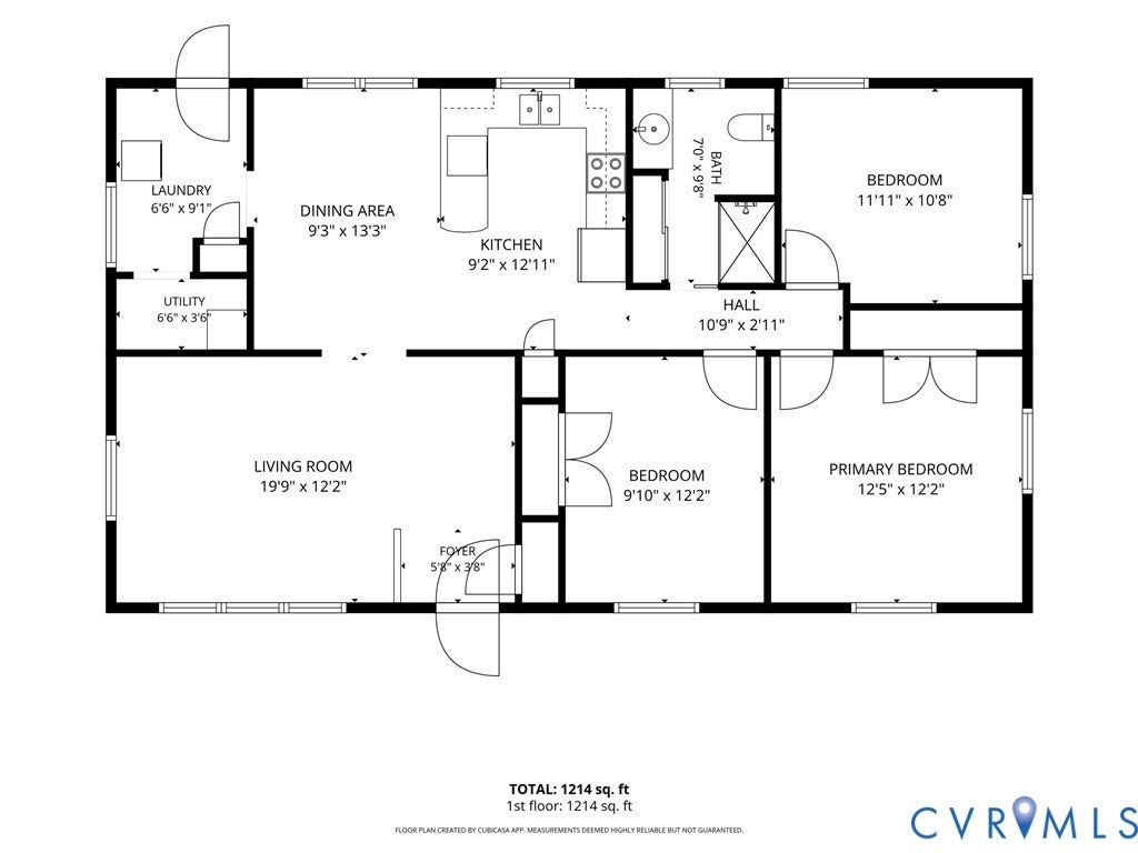 822 Old Town Drive, Colonial Heights, VA 23834 Floor plan