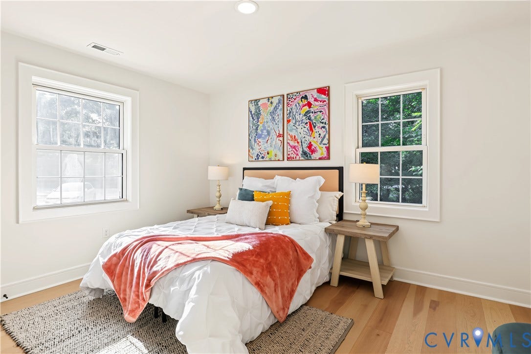 702 Westham Parkway, Westham, Henrico, VA 23229 Wood-finish flooring, recessed lighting, and two multi-pane windows