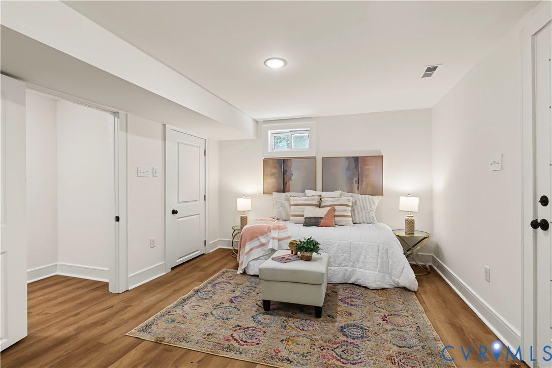 702 Westham Parkway, Westham, Henrico, VA 23229 Recessed lighting, wood-finish flooring, white trim, and white paneled doors