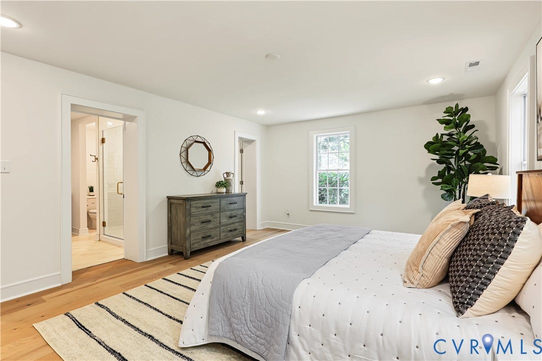 702 Westham Parkway, Westham, Henrico, VA 23229 Recessed lighting, wood-finish flooring, white trim, and a window with a white frame
