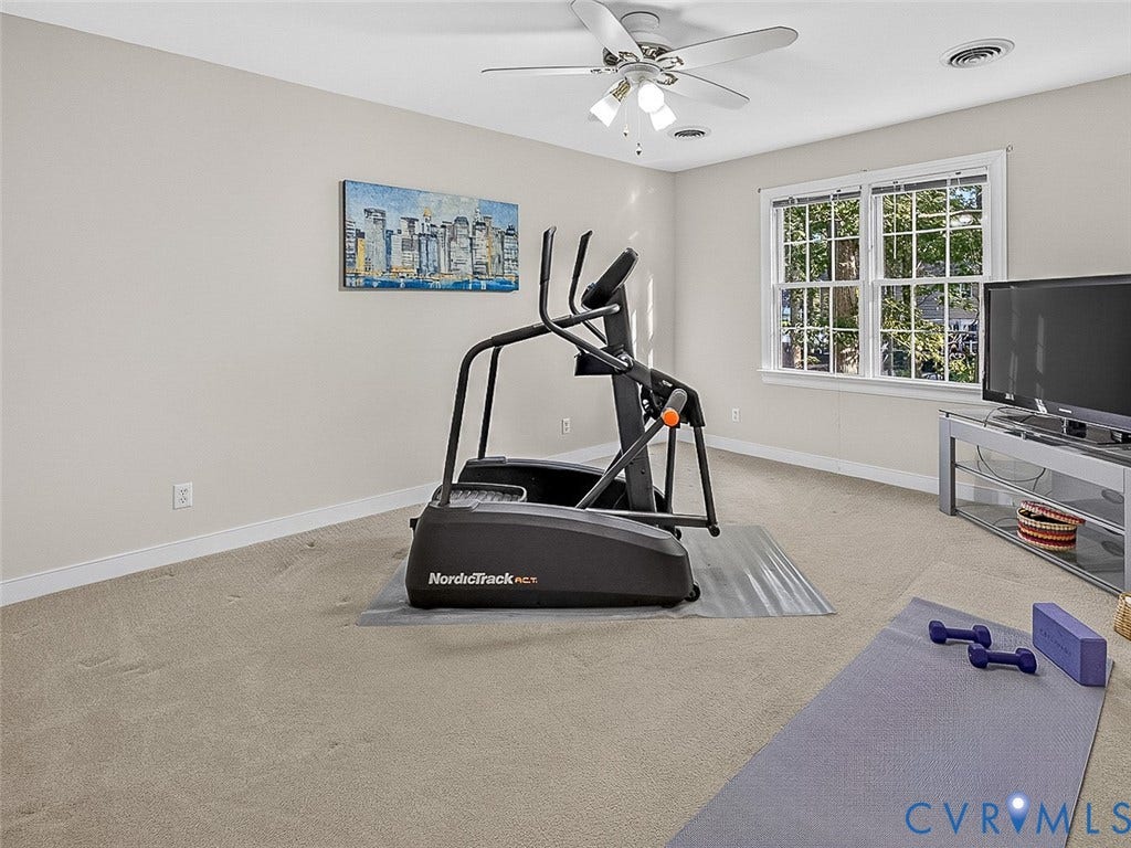 4013 Tweedsmuir Road, Moseley, VA 23120 or gym