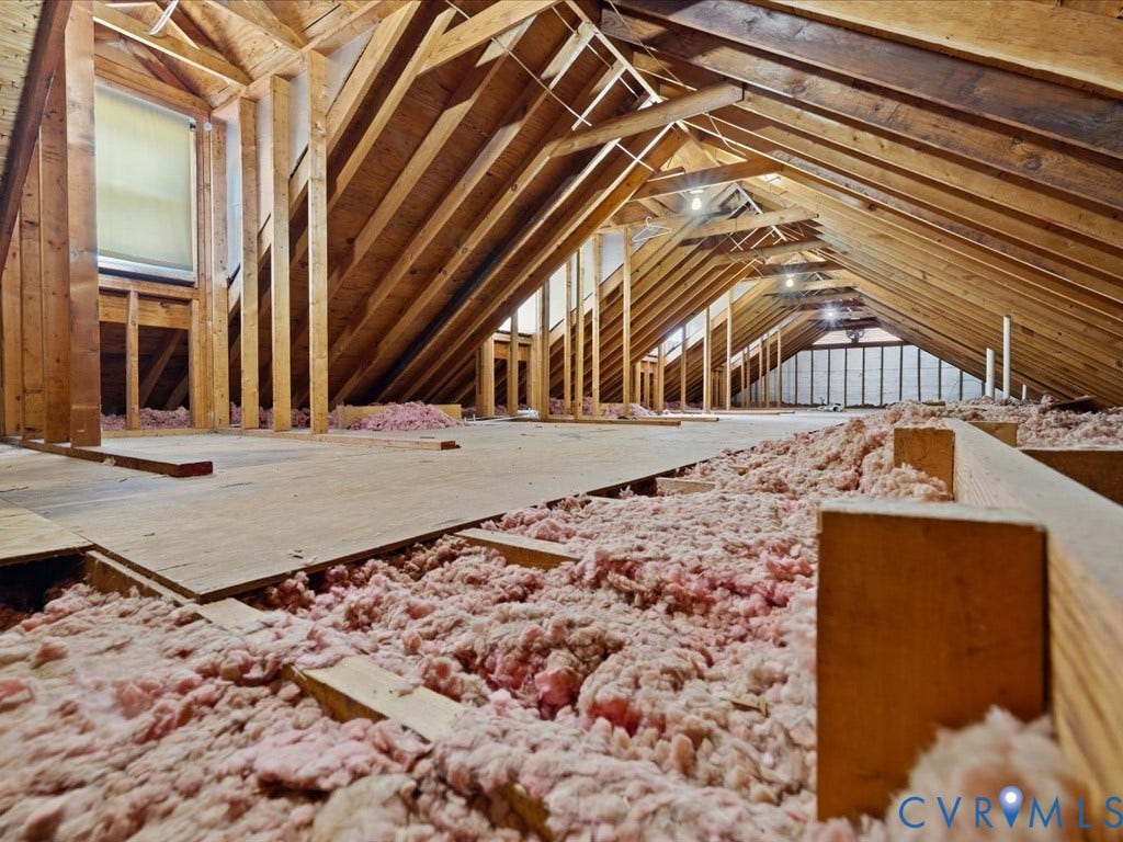 Walk-up attic