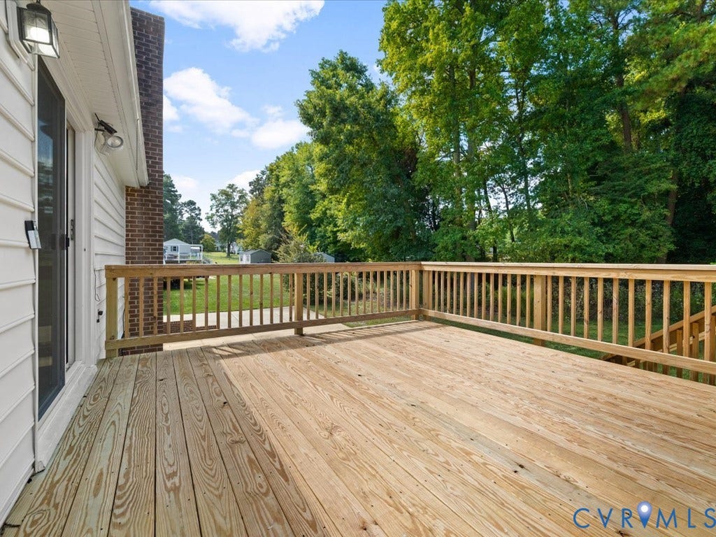 New deck
