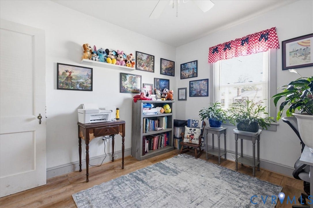 216 Conduit Road, Riverside Park, Colonial Heights, VA 23834 Wood-finish flooring, Bedroom used as office currently