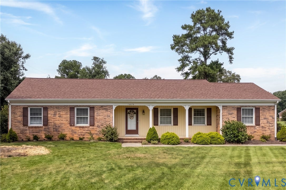 3640 Kiefer Road, Chester, VA 23831 Bushes in front of house wer AI out to provide a clear view