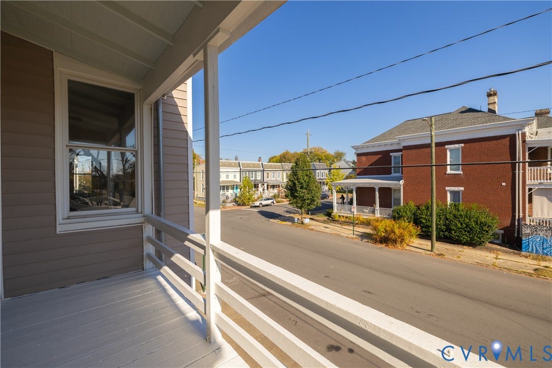 523 N 31st Street, Church Hill North, Richmond, VA 23223 2nd Floor Covered Porch