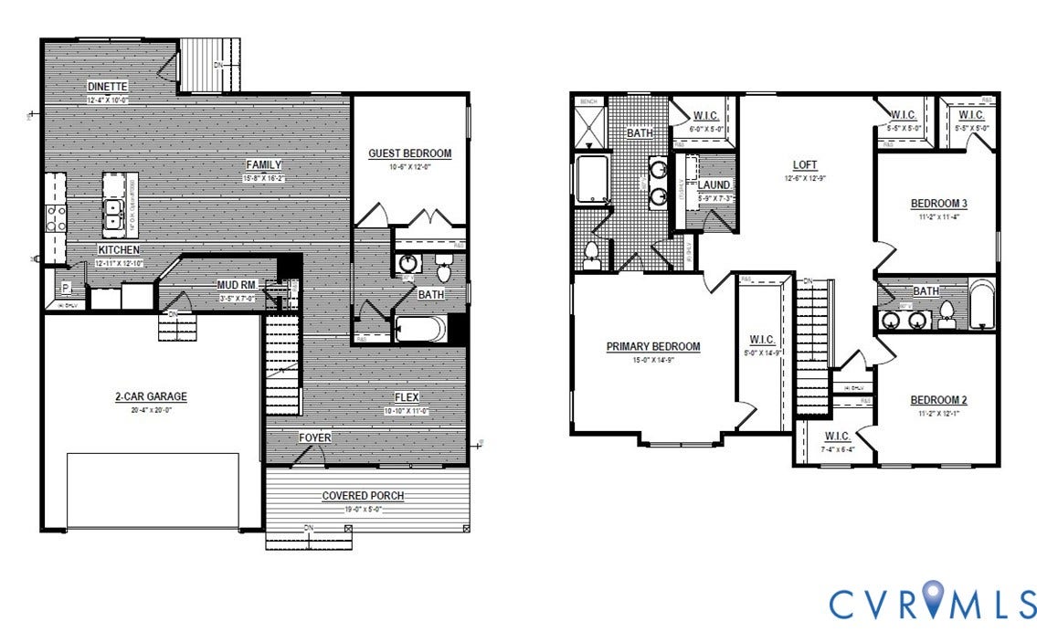 11121 Somerset Hill Drive, Somerset Hills, Glen Allen, VA 23059 Floor plan