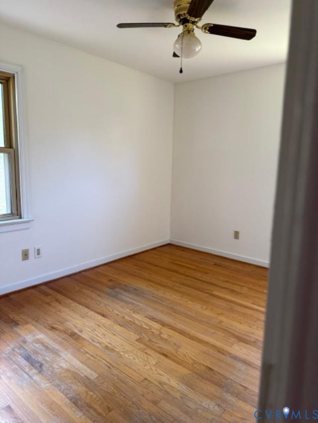 2109 Parkside Avenue, Lakeside, Henrico, VA 23228 Hardwood flooring and a ceiling fan with integrated lighting