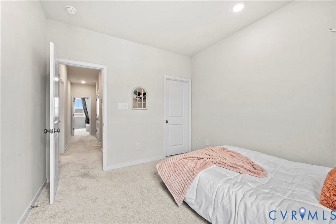 412 Quiet Breeze Alley, Chesterfield, VA 23113 Plush carpet flooring, recessed ceiling lighting, and solid core doors