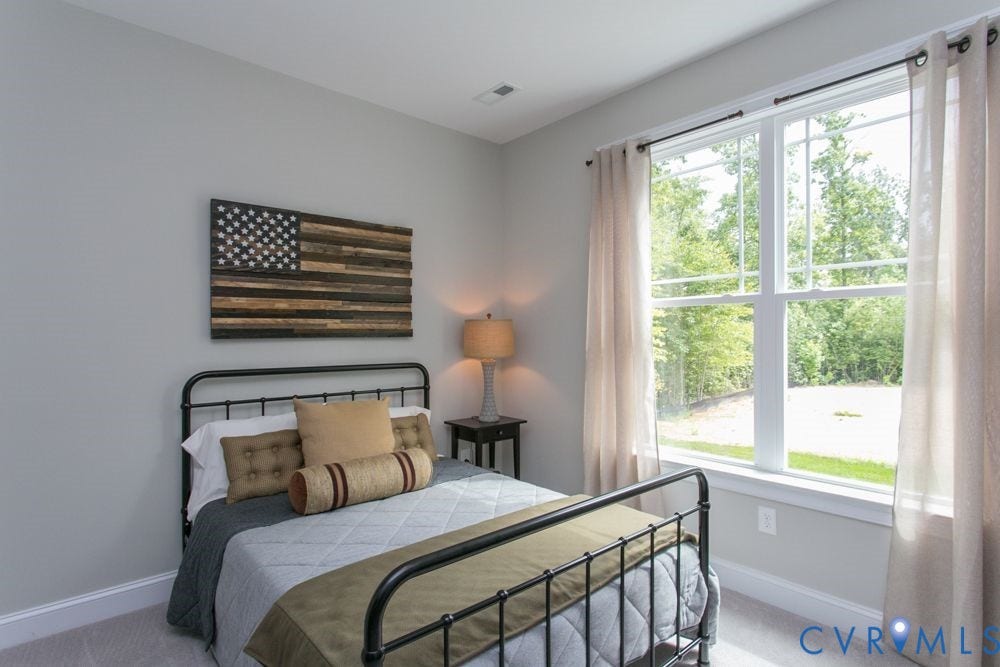 Window with white trim