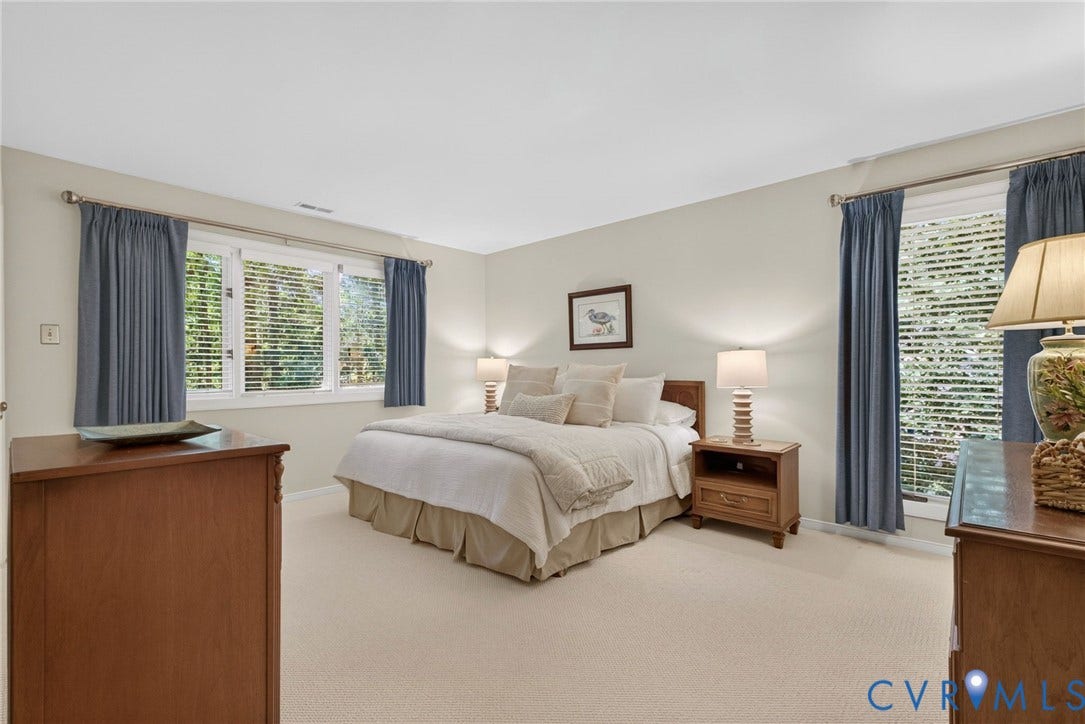 13001 River Hills Drive, Midlothian, VA 23113 A comfortable retreat with plenty of natural light and generous floor space.